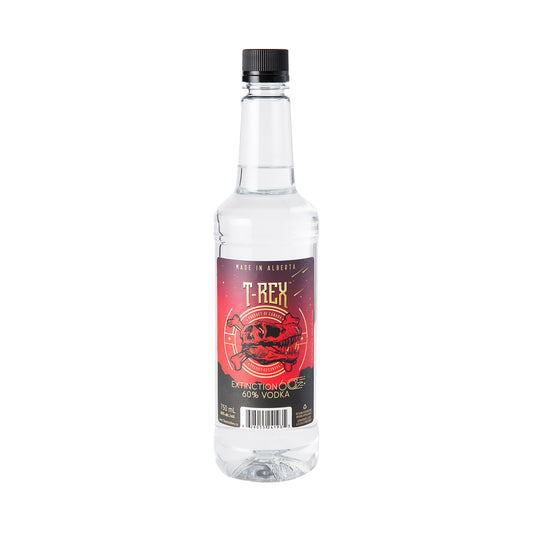 T-Rex Extinction60 Vodka 750mL, 60% alc./vol.